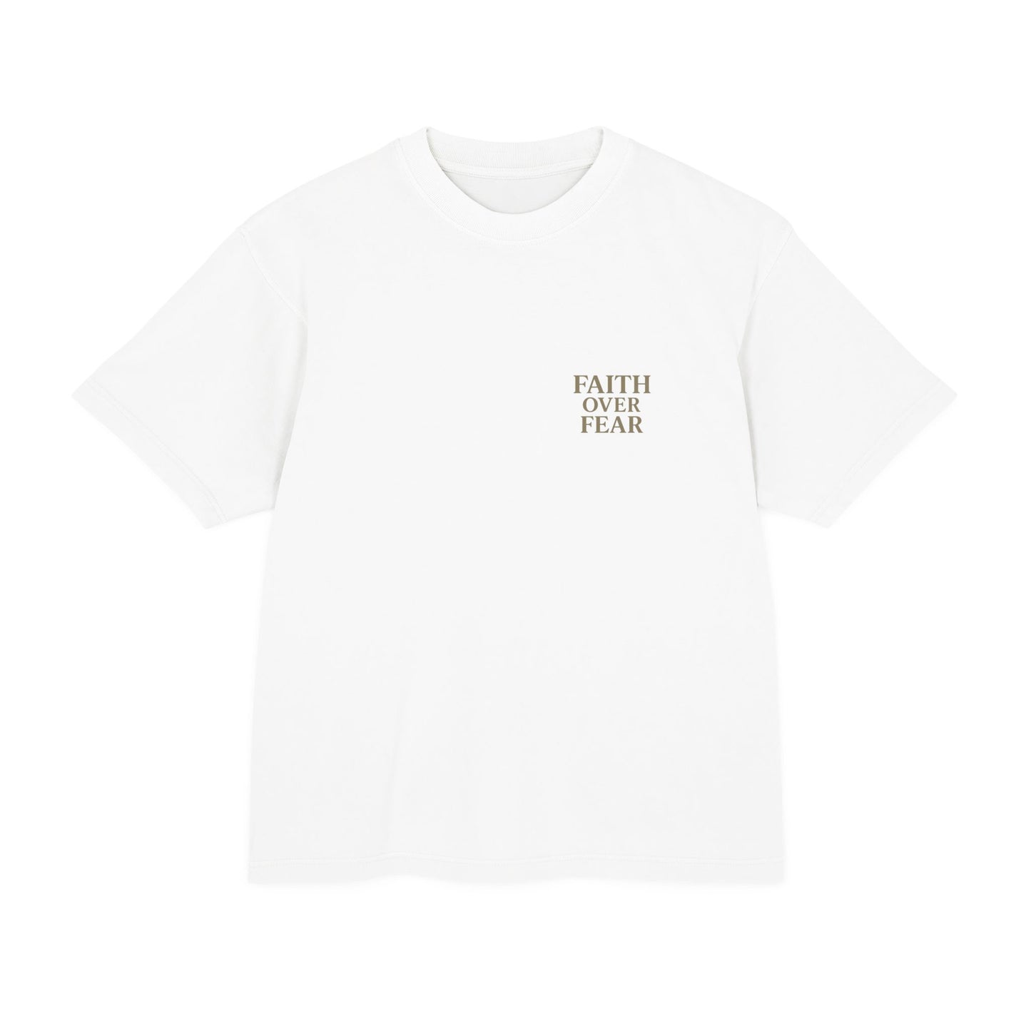 Faith Over Fear Unisex Urban Heavy Tee