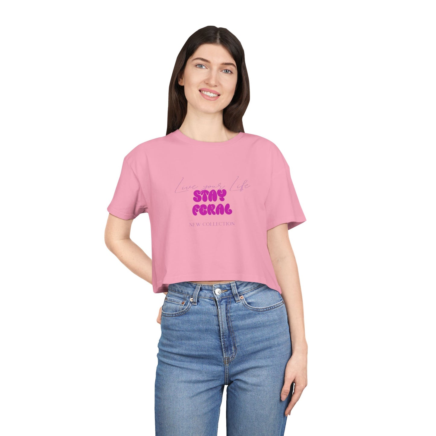 Women's Crop Tee – Stylisch, Bequem & Perfekt für den Sommer