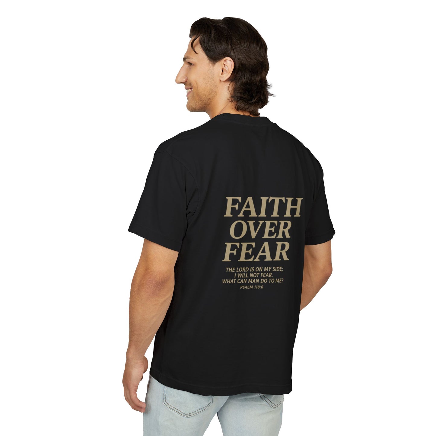 Faith Over Fear Unisex Urban Heavy Tee