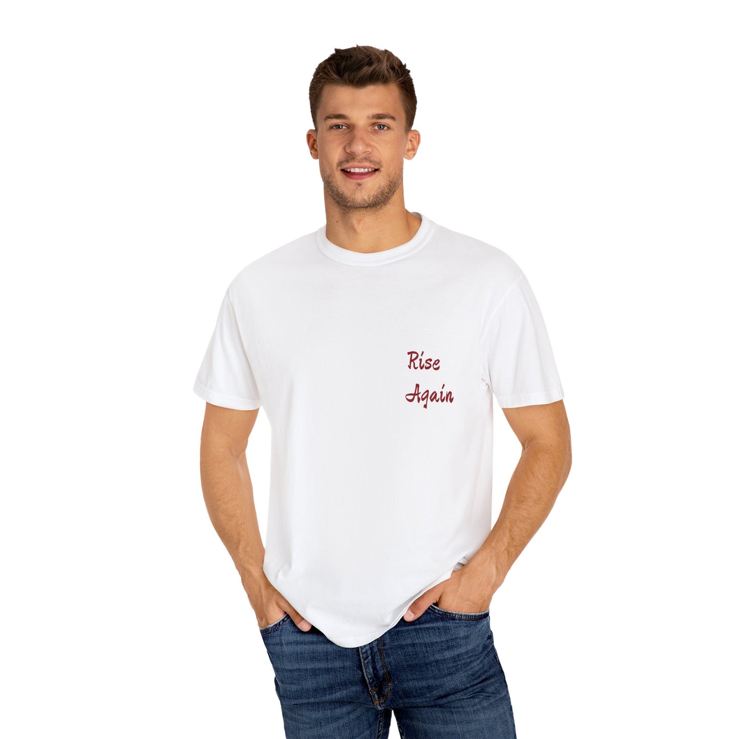 Inspirational Unisex T-Shirt - 'Rise Again' Design - Perfect for Motivational Gifts