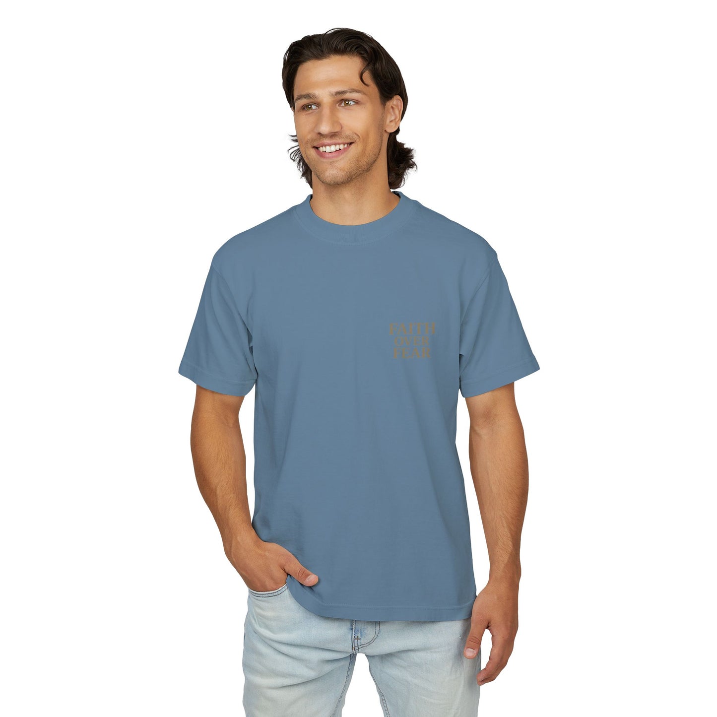 Faith Over Fear Unisex Urban Heavy Tee