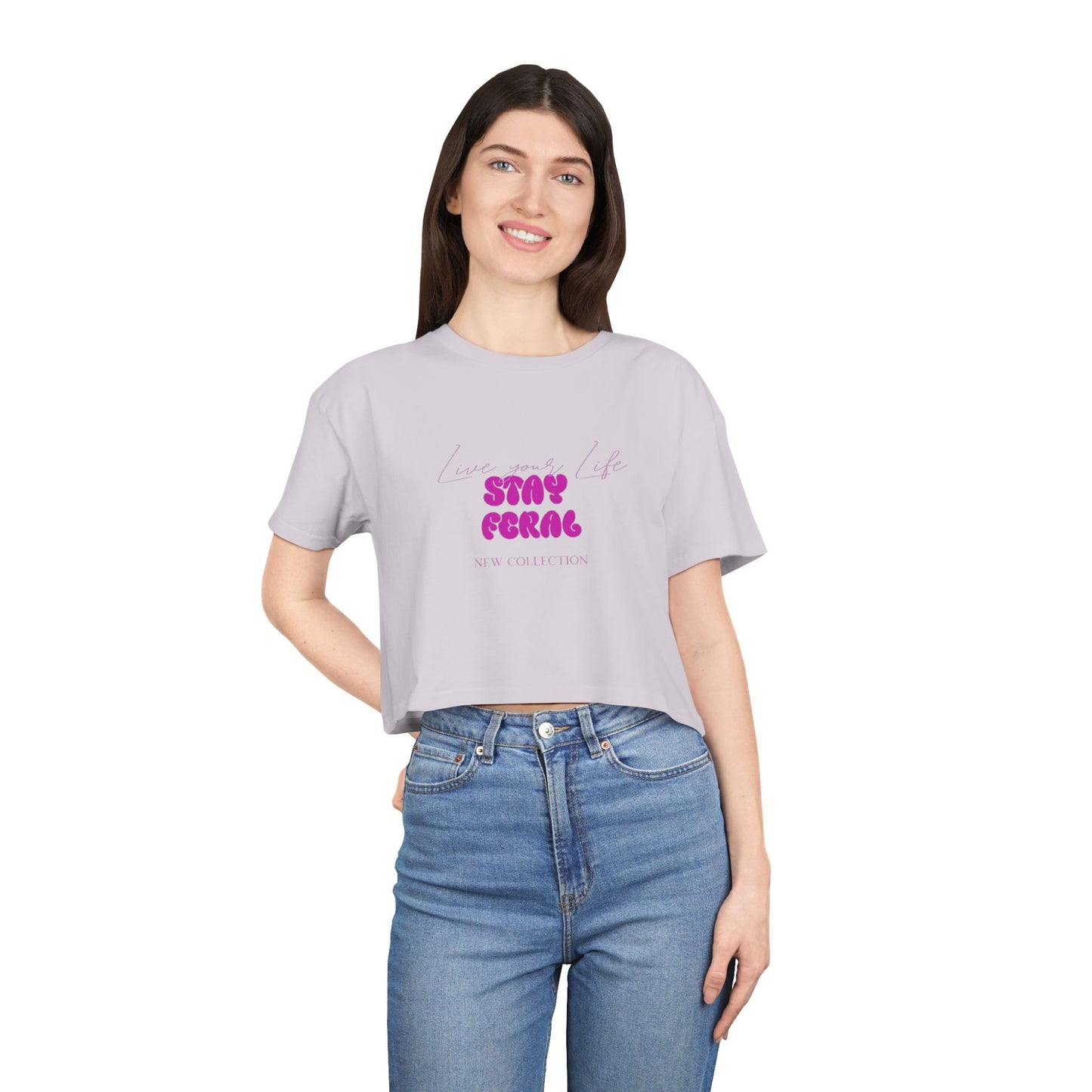 Women's Crop Tee – Stylisch, Bequem & Perfekt für den Sommer