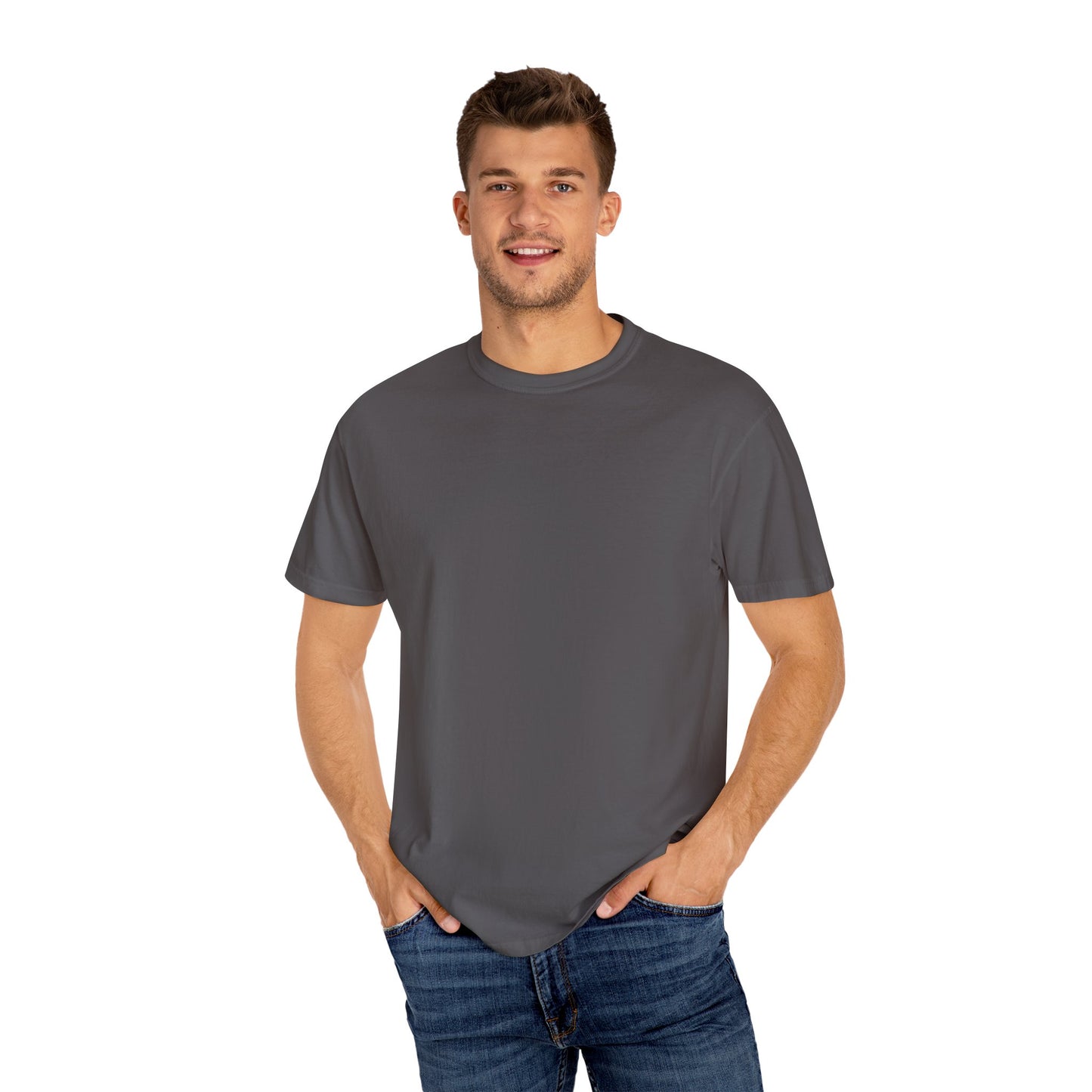 Garment-Dyed T-Shirt – Lässiger Luxus mit zeitlosem Charme