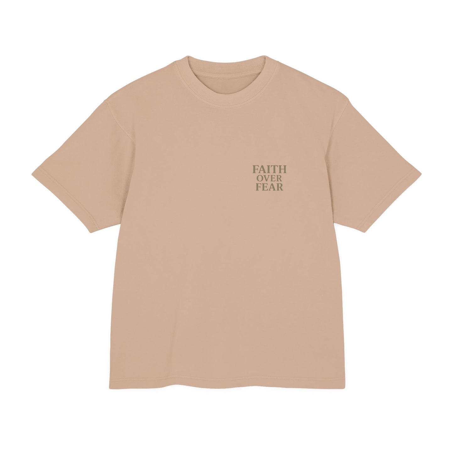 Faith Over Fear Unisex Urban Heavy Tee