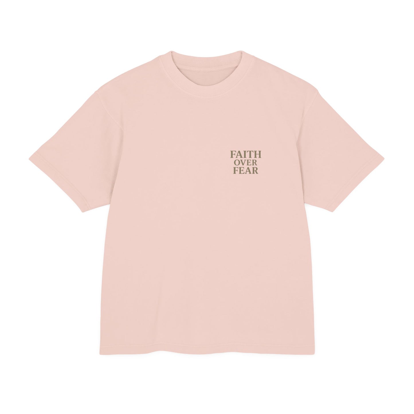 Faith Over Fear Unisex Urban Heavy Tee
