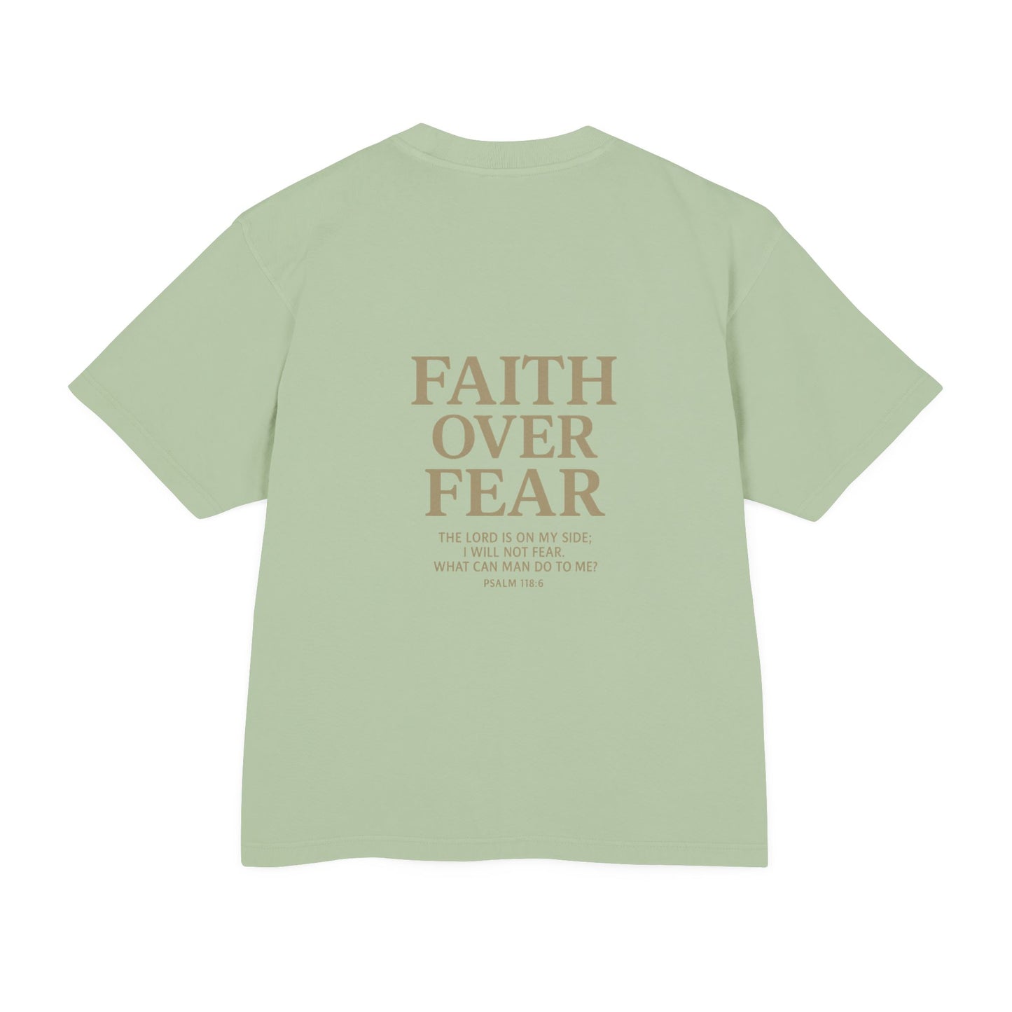 Faith Over Fear Unisex Urban Heavy Tee