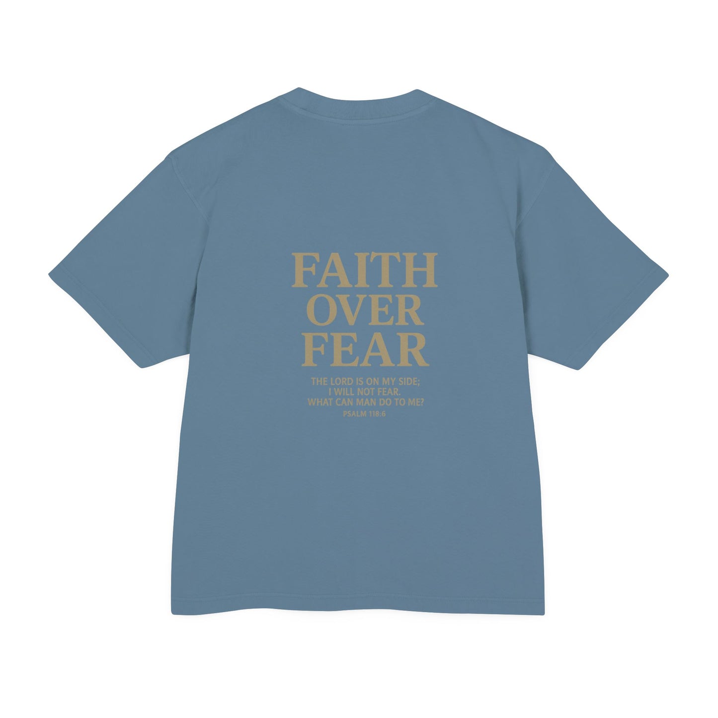 Faith Over Fear Unisex Urban Heavy Tee