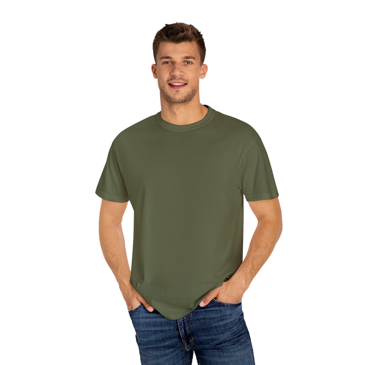 Garment-Dyed T-Shirt – Lässiger Luxus mit zeitlosem Charme