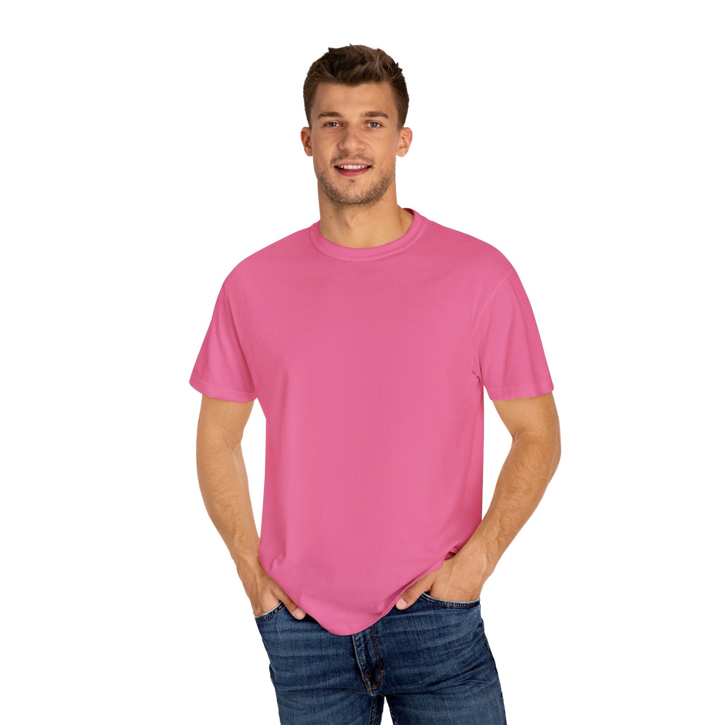 Garment-Dyed T-Shirt – Lässiger Luxus mit zeitlosem Charme