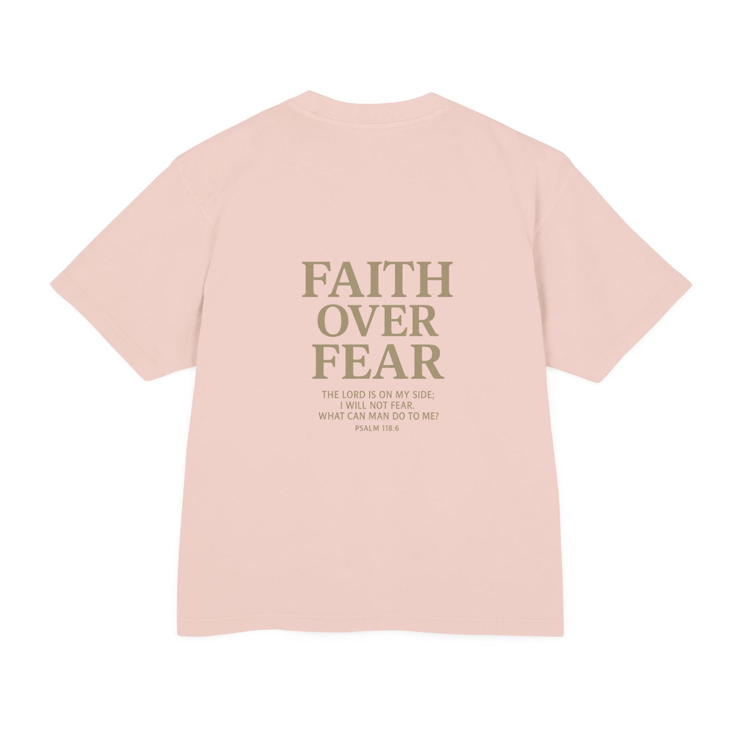Faith Over Fear Unisex Urban Heavy Tee