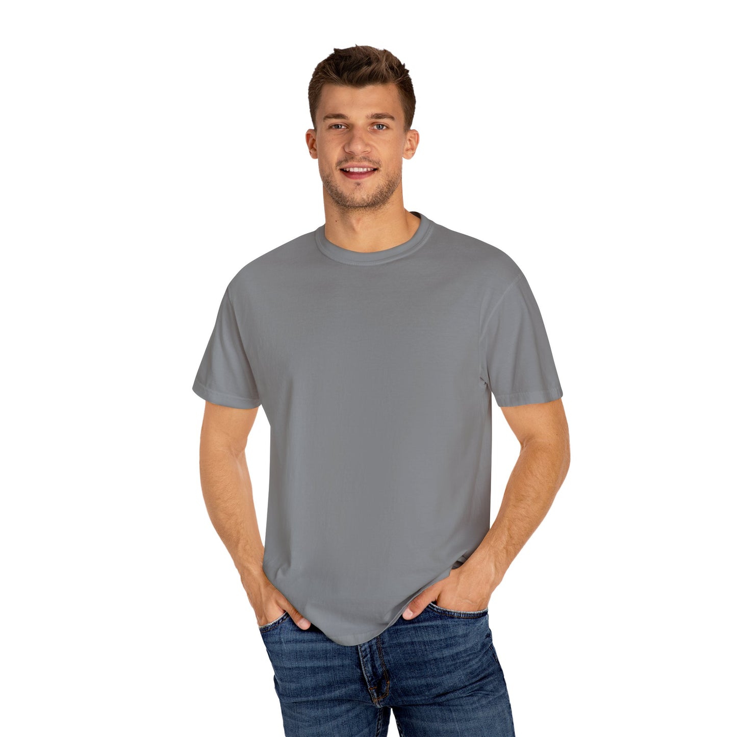 Garment-Dyed T-Shirt – Lässiger Luxus mit zeitlosem Charme