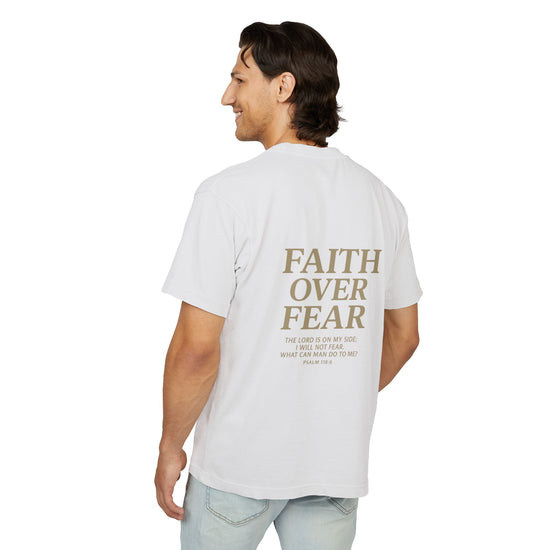 Faith Over Fear Unisex Urban Heavy Tee