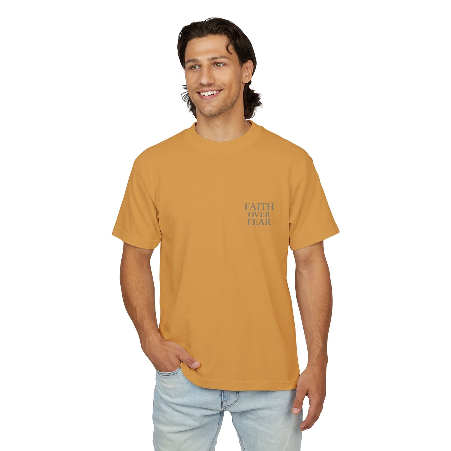 Faith Over Fear Unisex Urban Heavy Tee