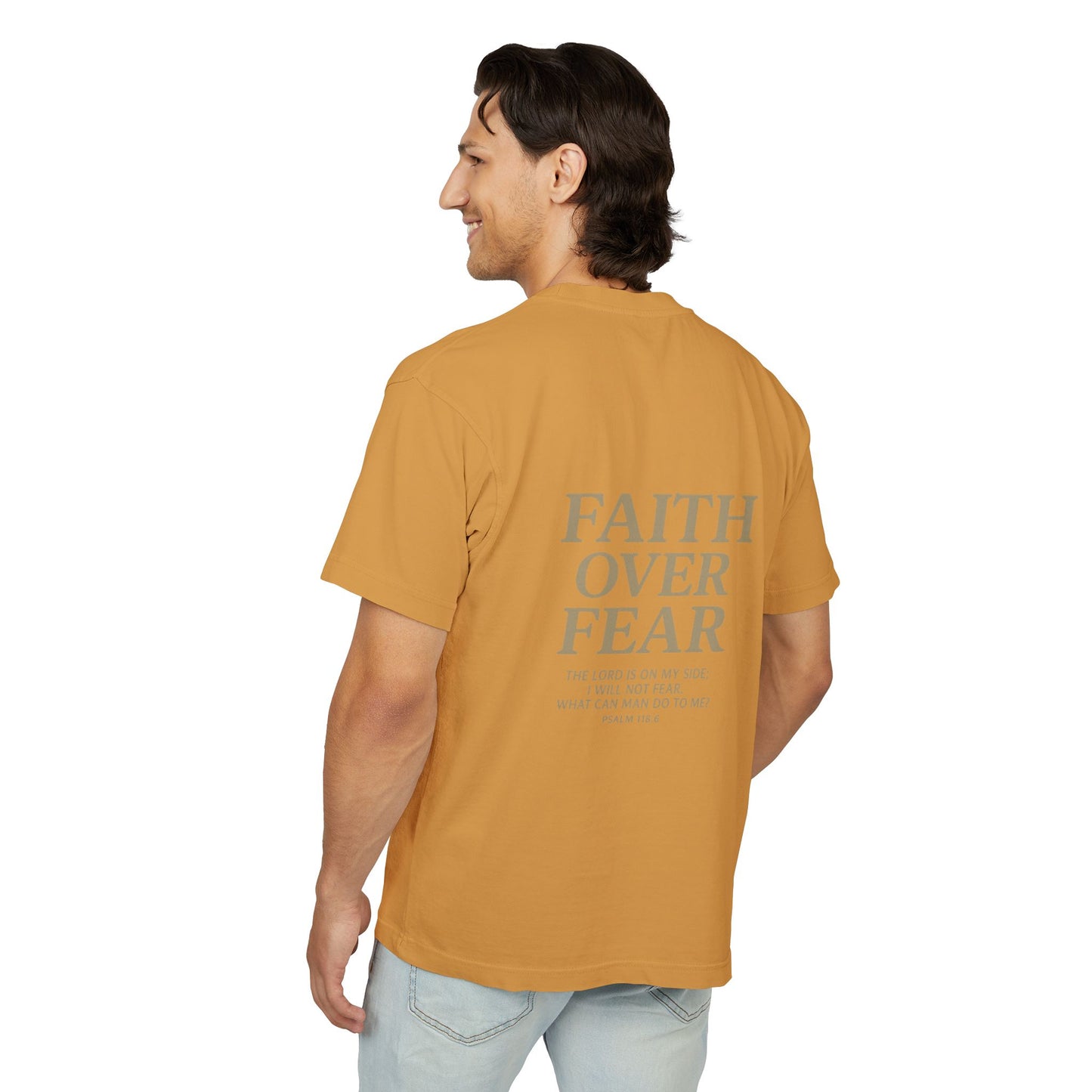 Faith Over Fear Unisex Urban Heavy Tee