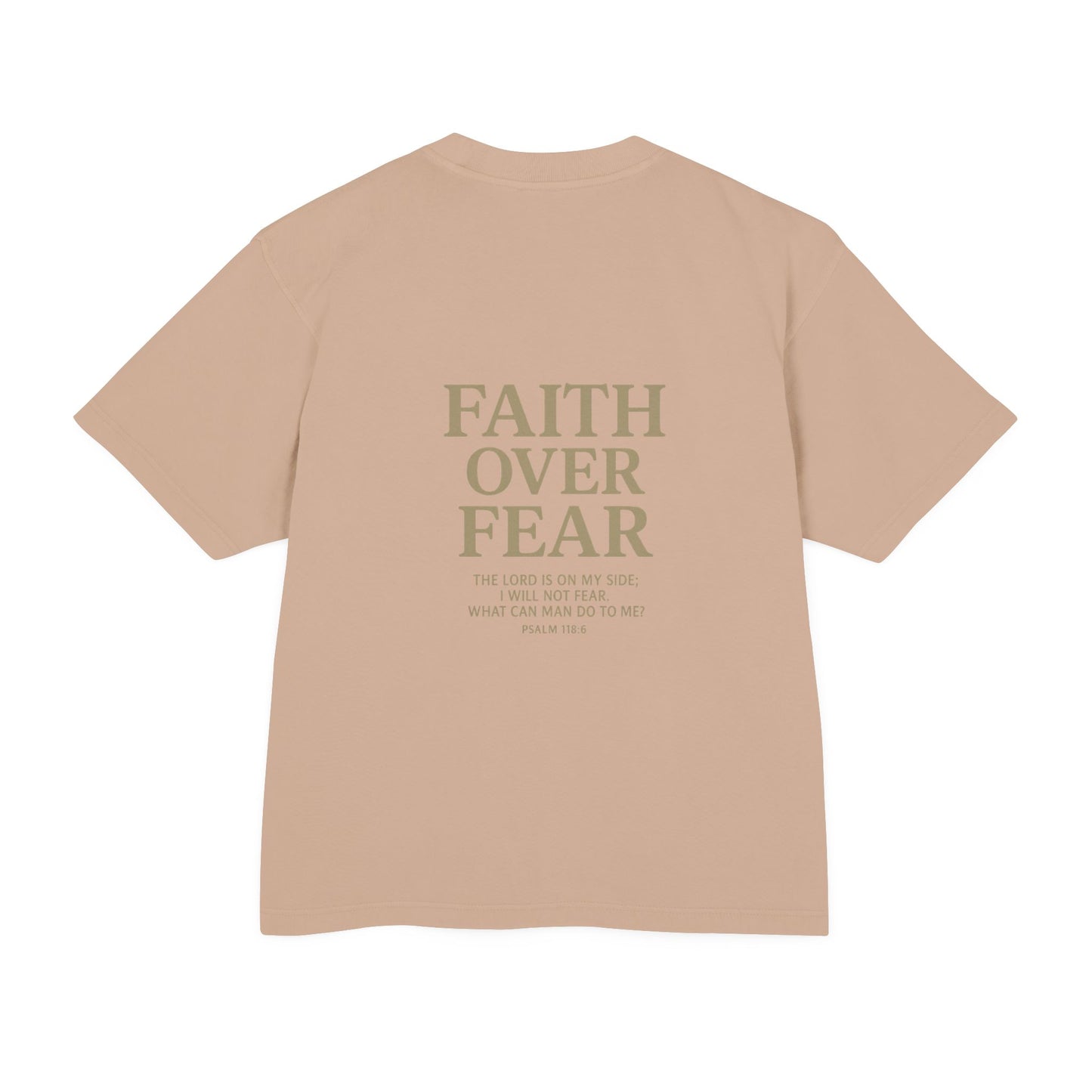 Faith Over Fear Unisex Urban Heavy Tee