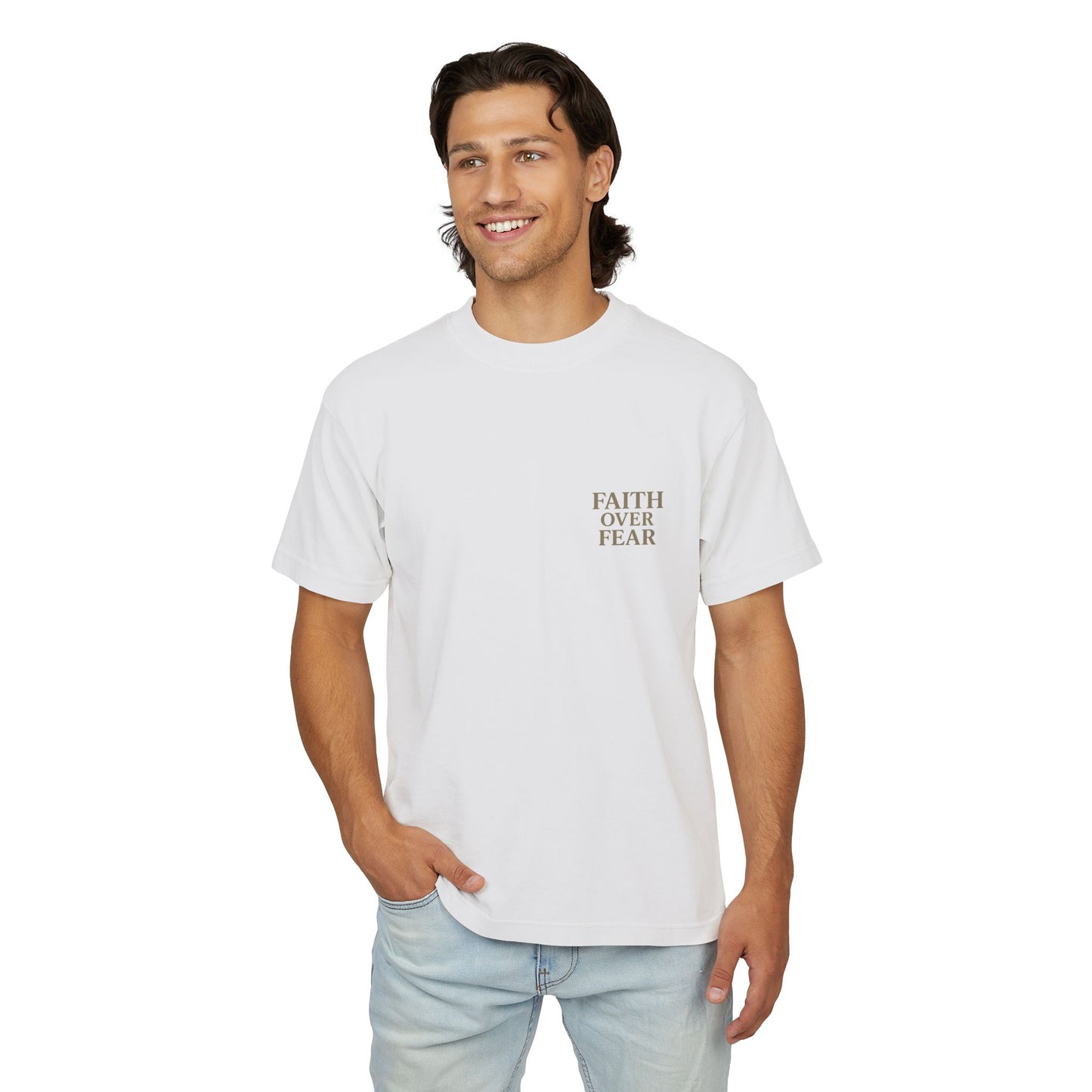Faith Over Fear Unisex Urban Heavy Tee