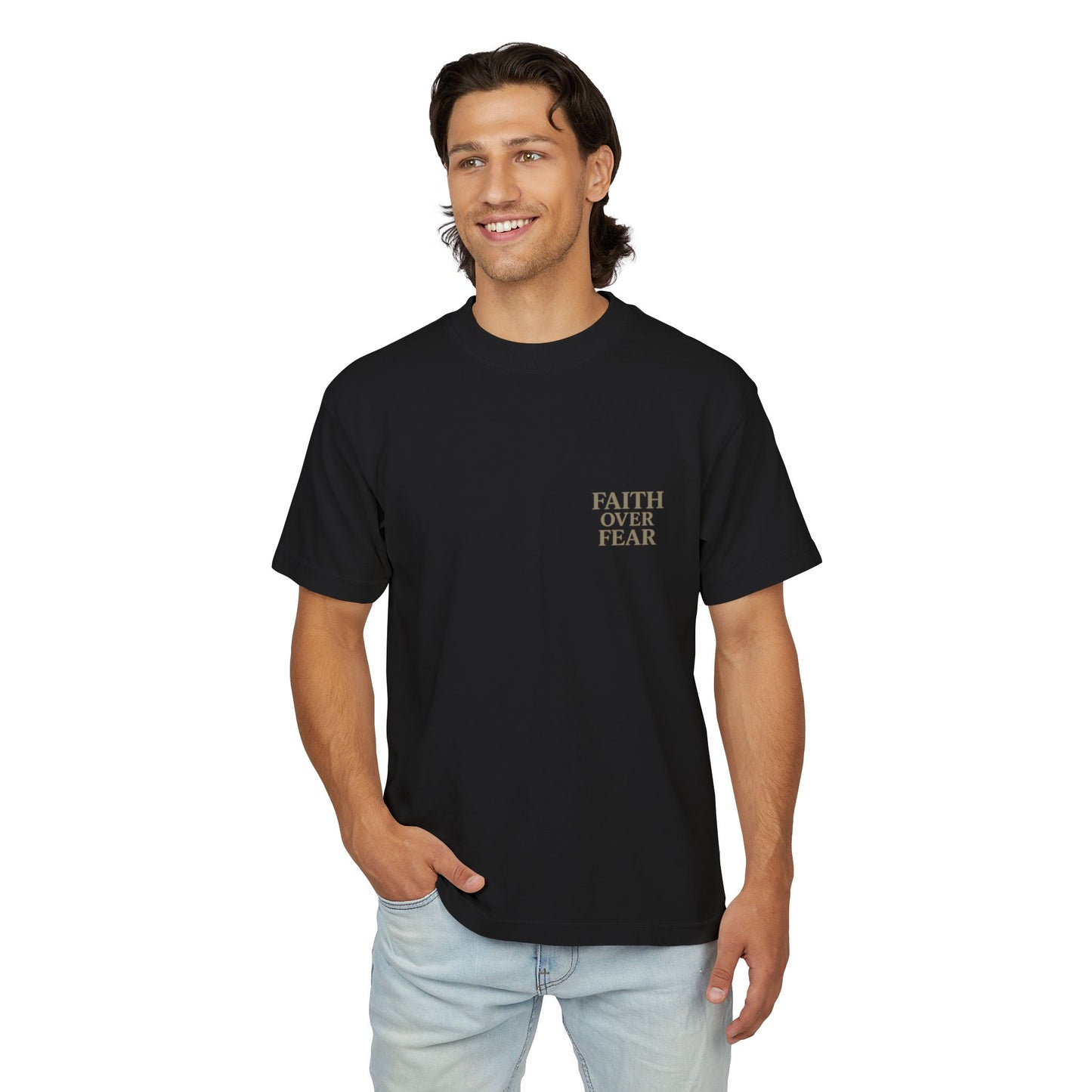 Faith Over Fear Unisex Urban Heavy Tee