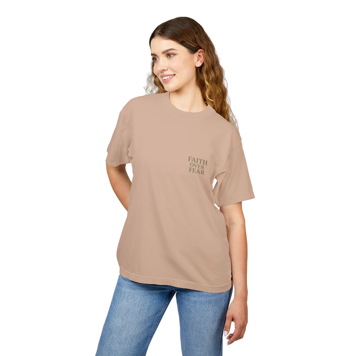 Faith Over Fear Unisex Urban Heavy Tee