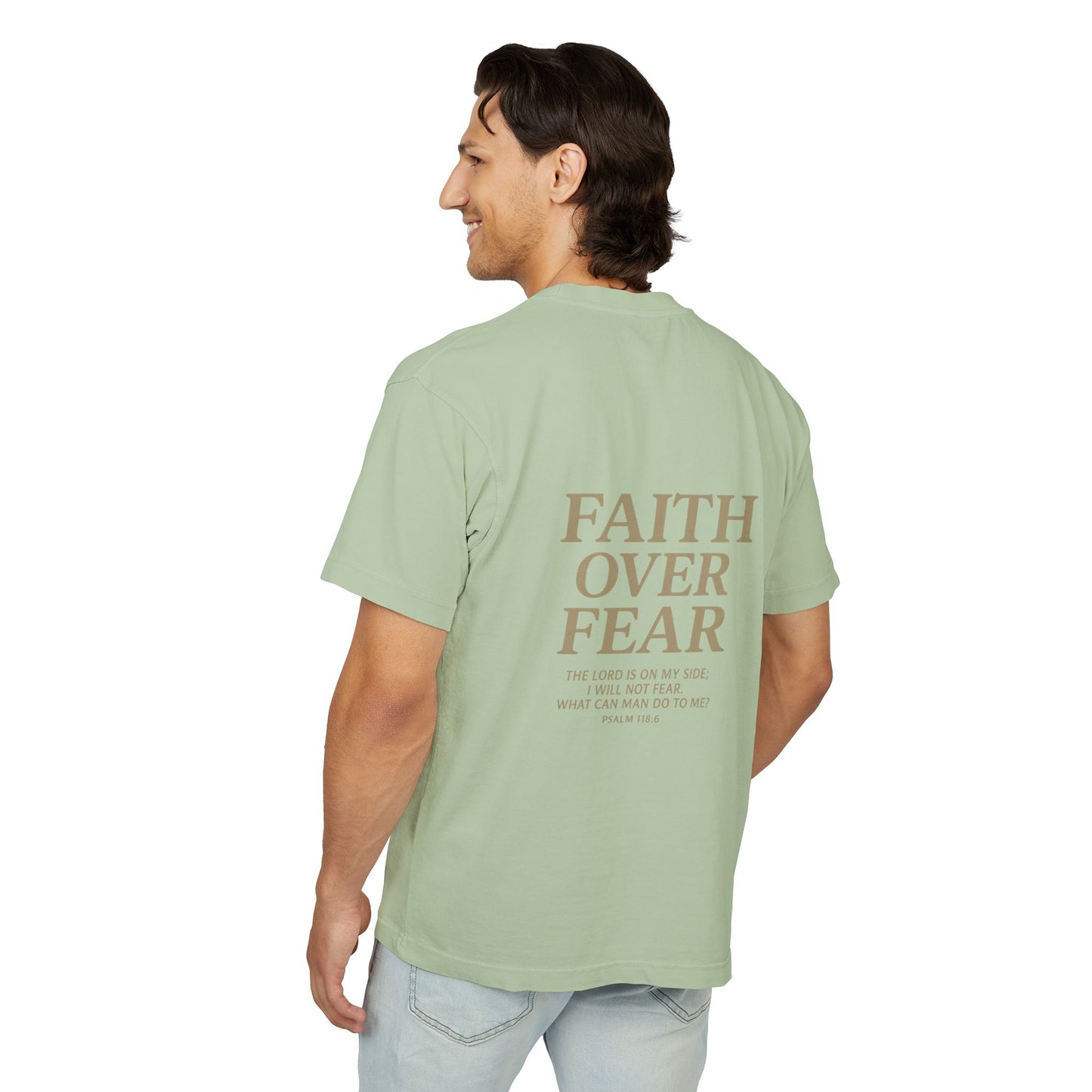 Faith Over Fear Unisex Urban Heavy Tee