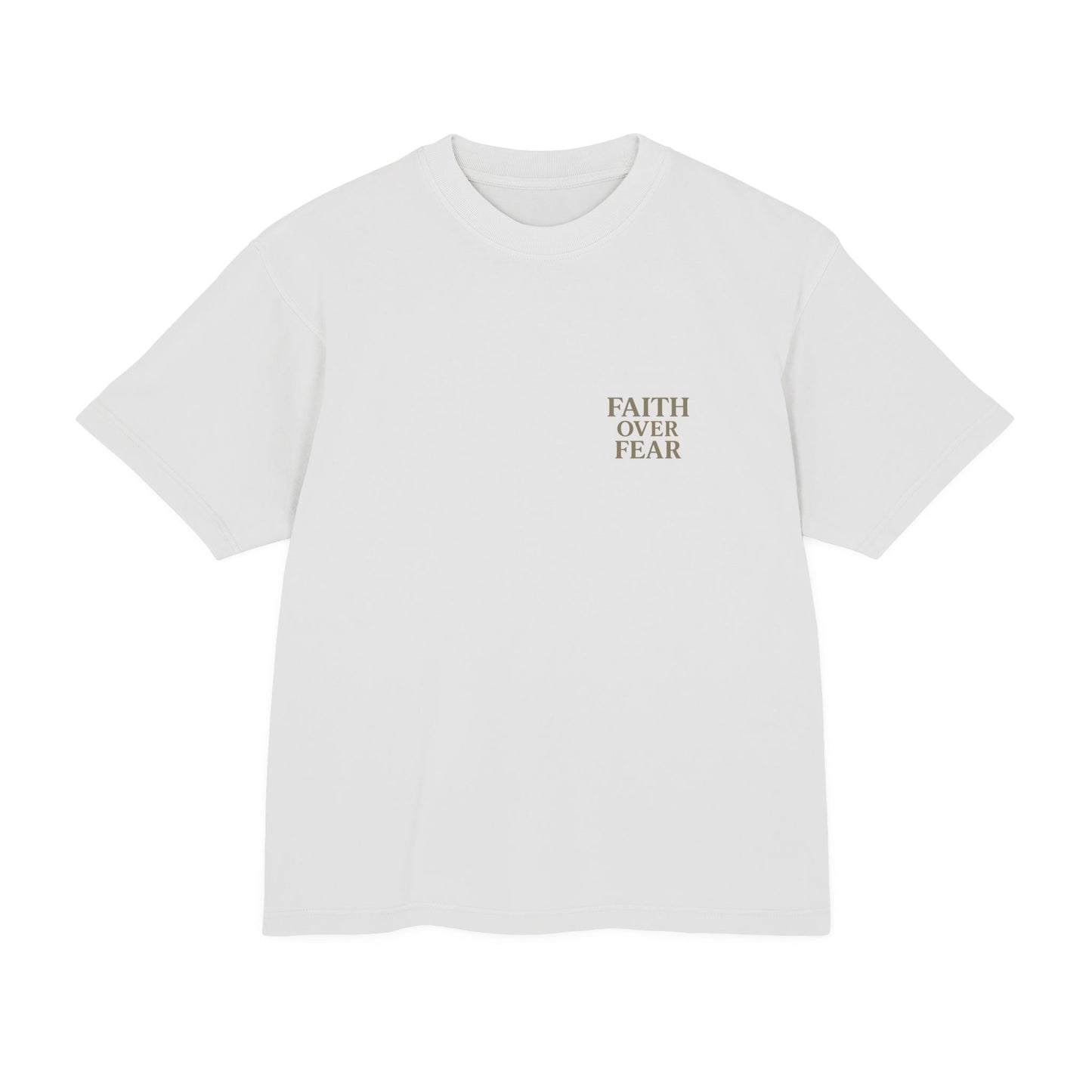 Faith Over Fear Unisex Urban Heavy Tee