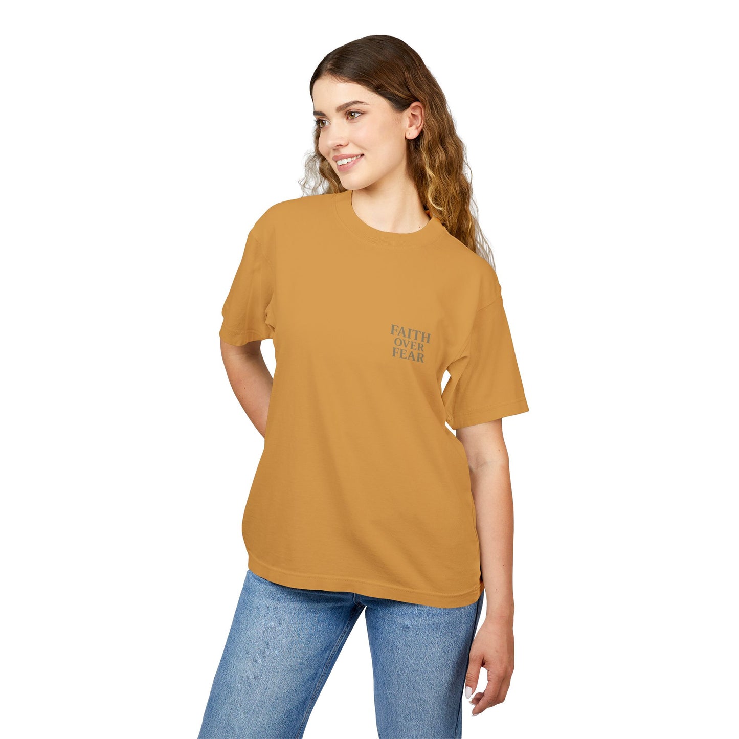 Faith Over Fear Unisex Urban Heavy Tee