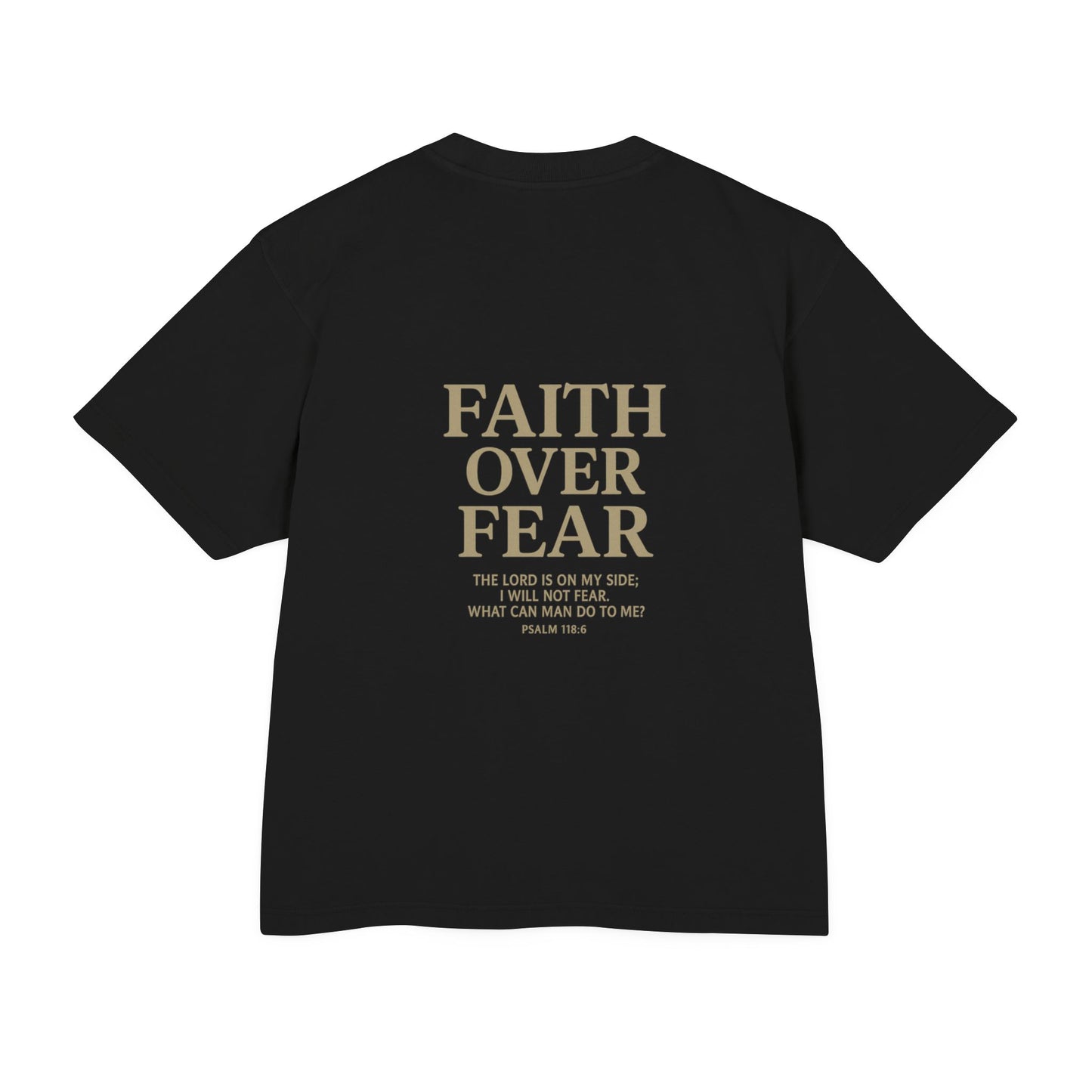 Faith Over Fear Unisex Urban Heavy Tee