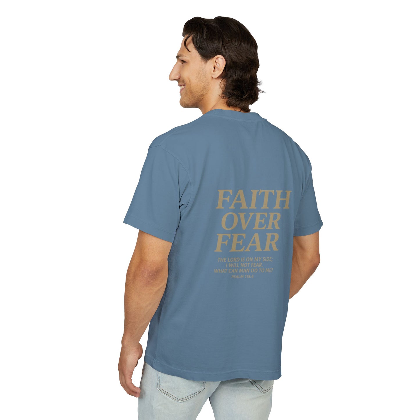 Faith Over Fear Unisex Urban Heavy Tee