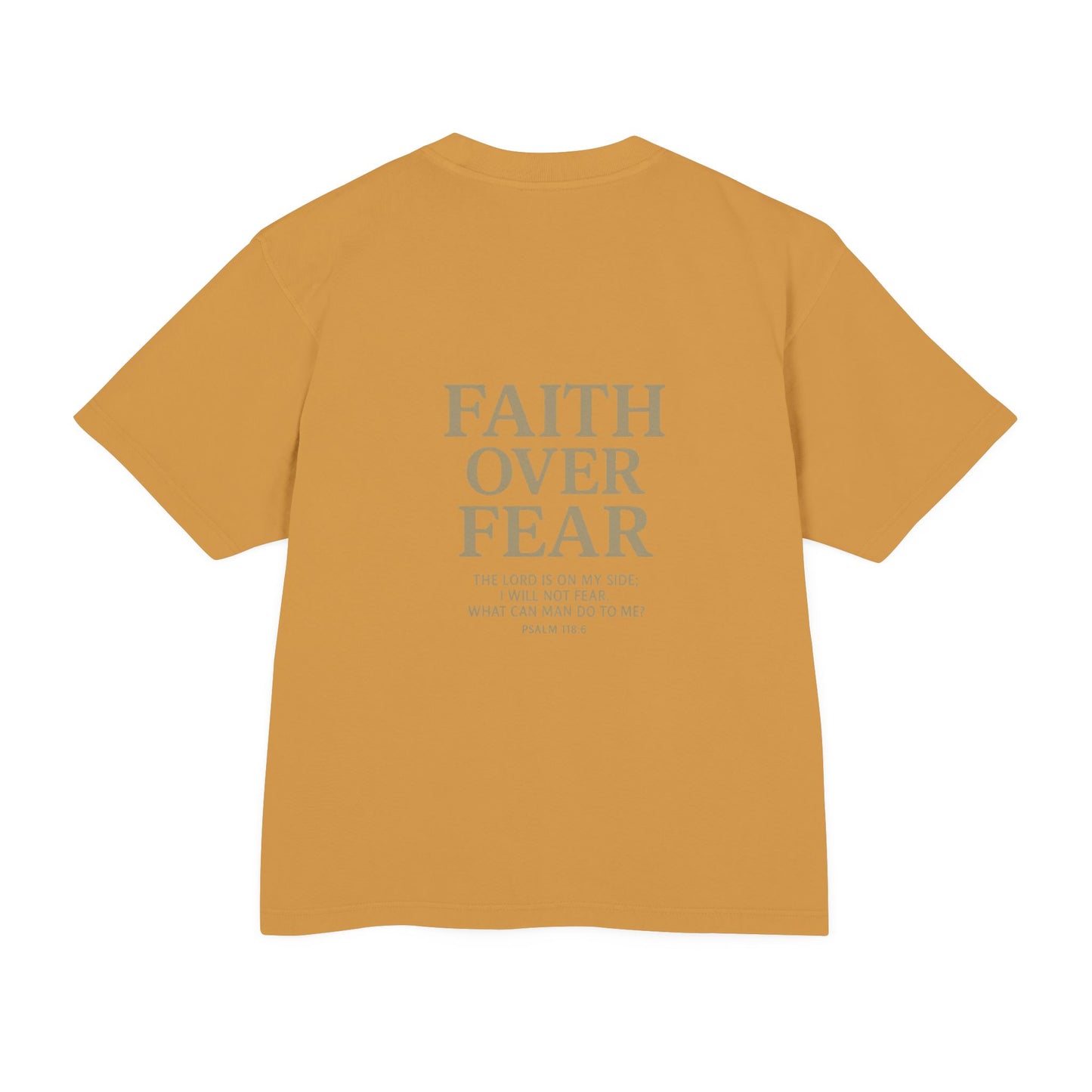 Faith Over Fear Unisex Urban Heavy Tee
