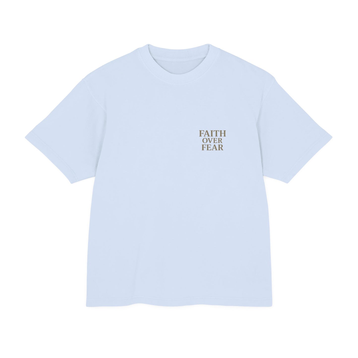 Faith Over Fear Unisex Urban Heavy Tee