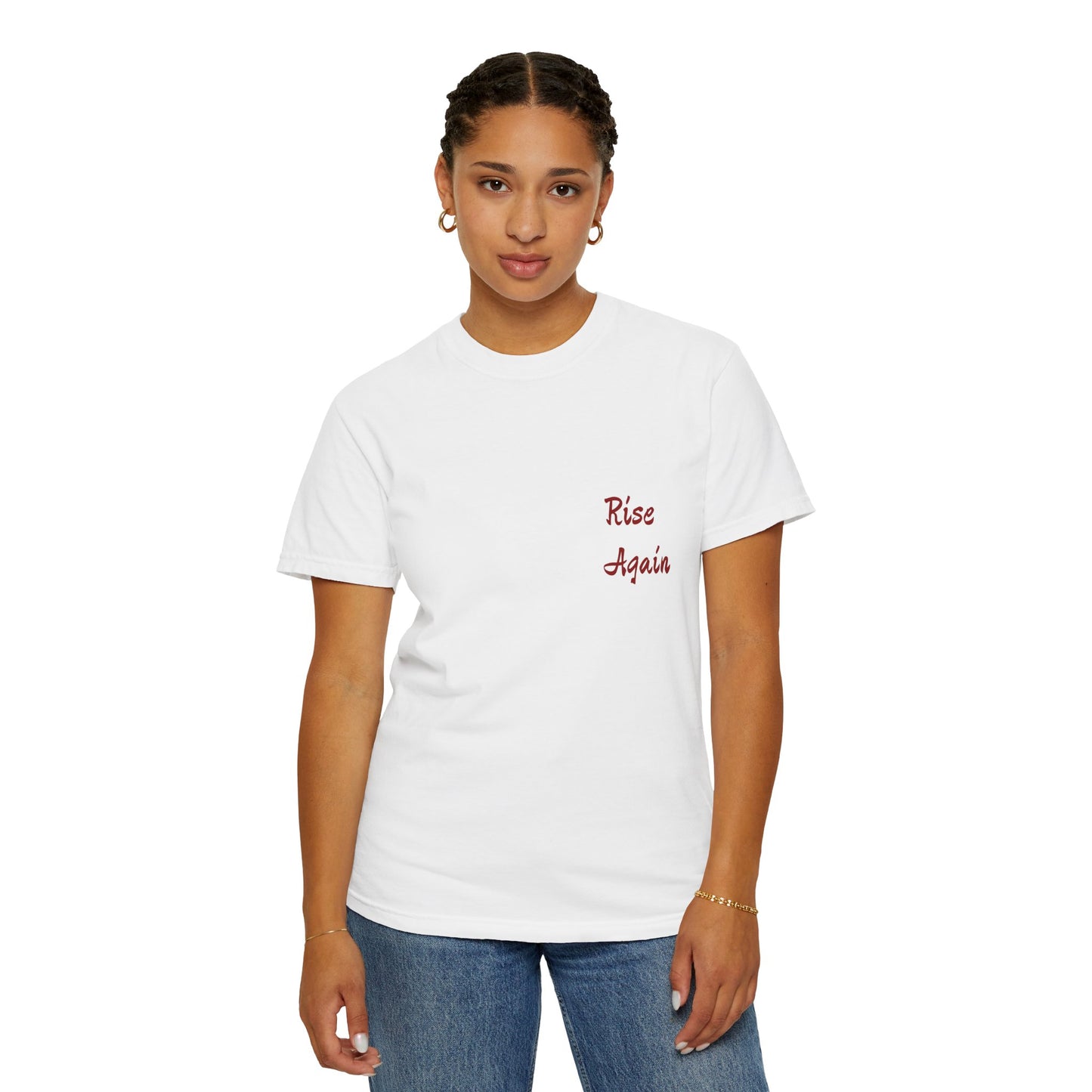 Inspirational Unisex T-Shirt - 'Rise Again' Design - Perfect for Motivational Gifts