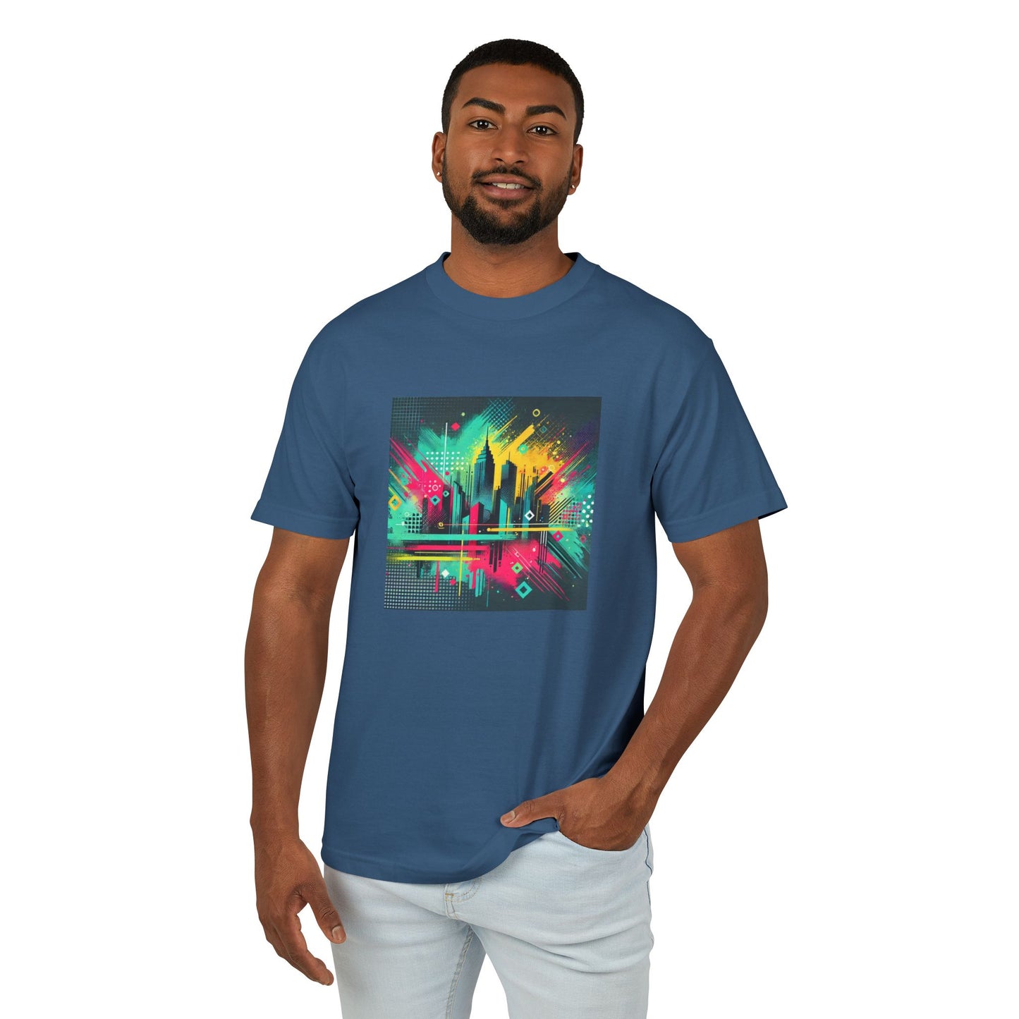 Unisex Garment-Dyed Heavyweight Cotton Tee