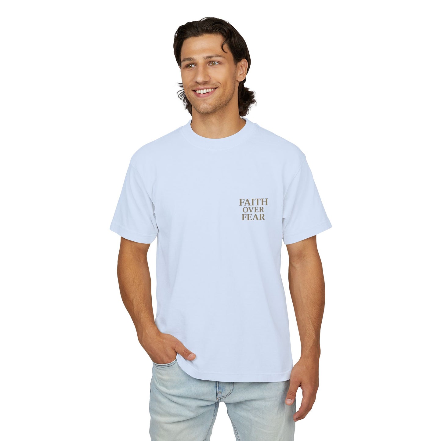 Faith Over Fear Unisex Urban Heavy Tee