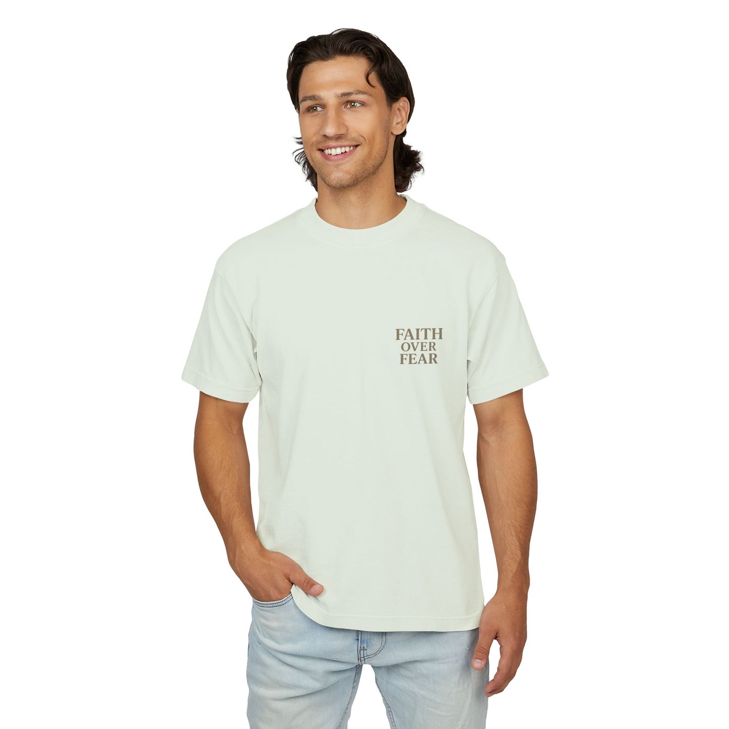 Faith Over Fear Unisex Urban Heavy Tee