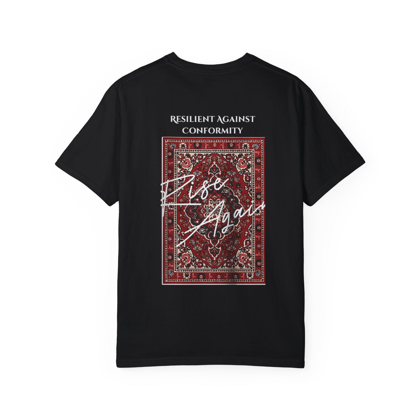 Unisex Rise Again Graphic T-Shirt - Resilient Against Conformity