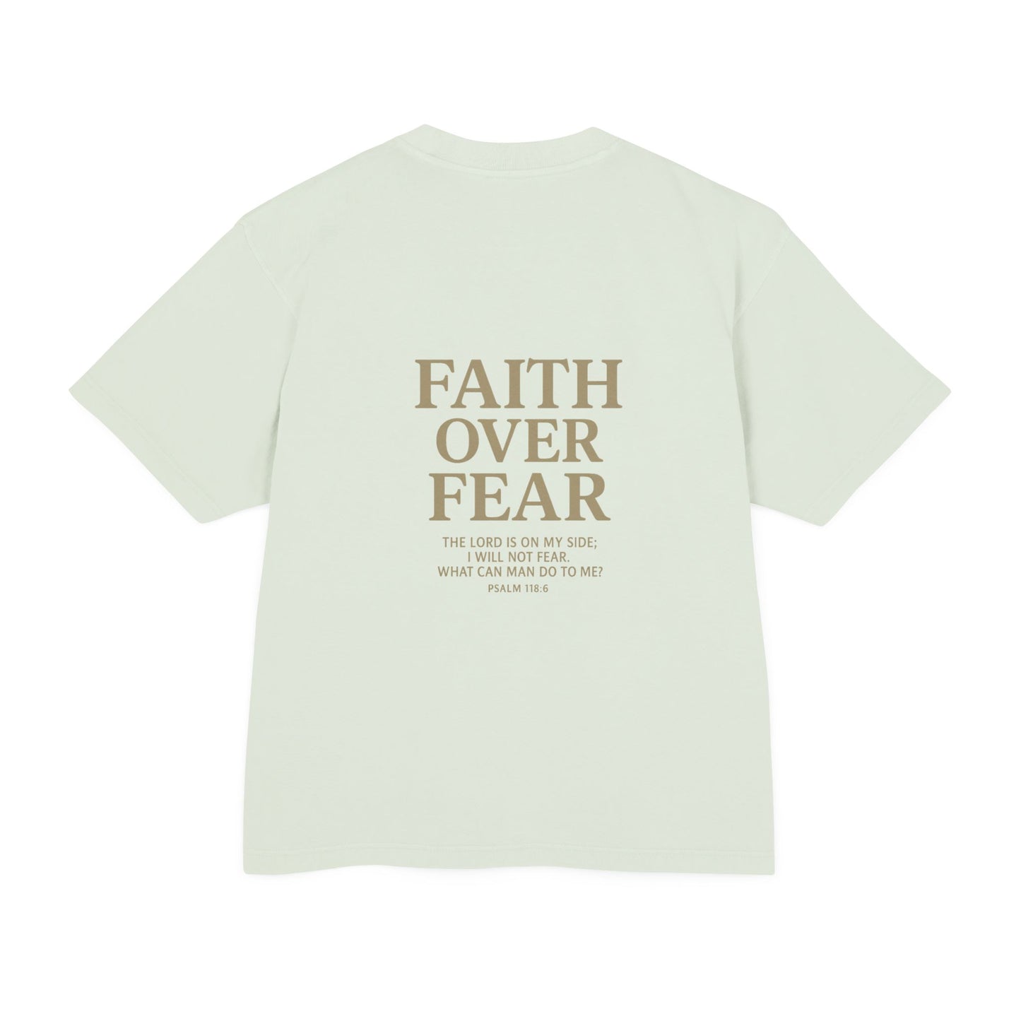 Faith Over Fear Unisex Urban Heavy Tee