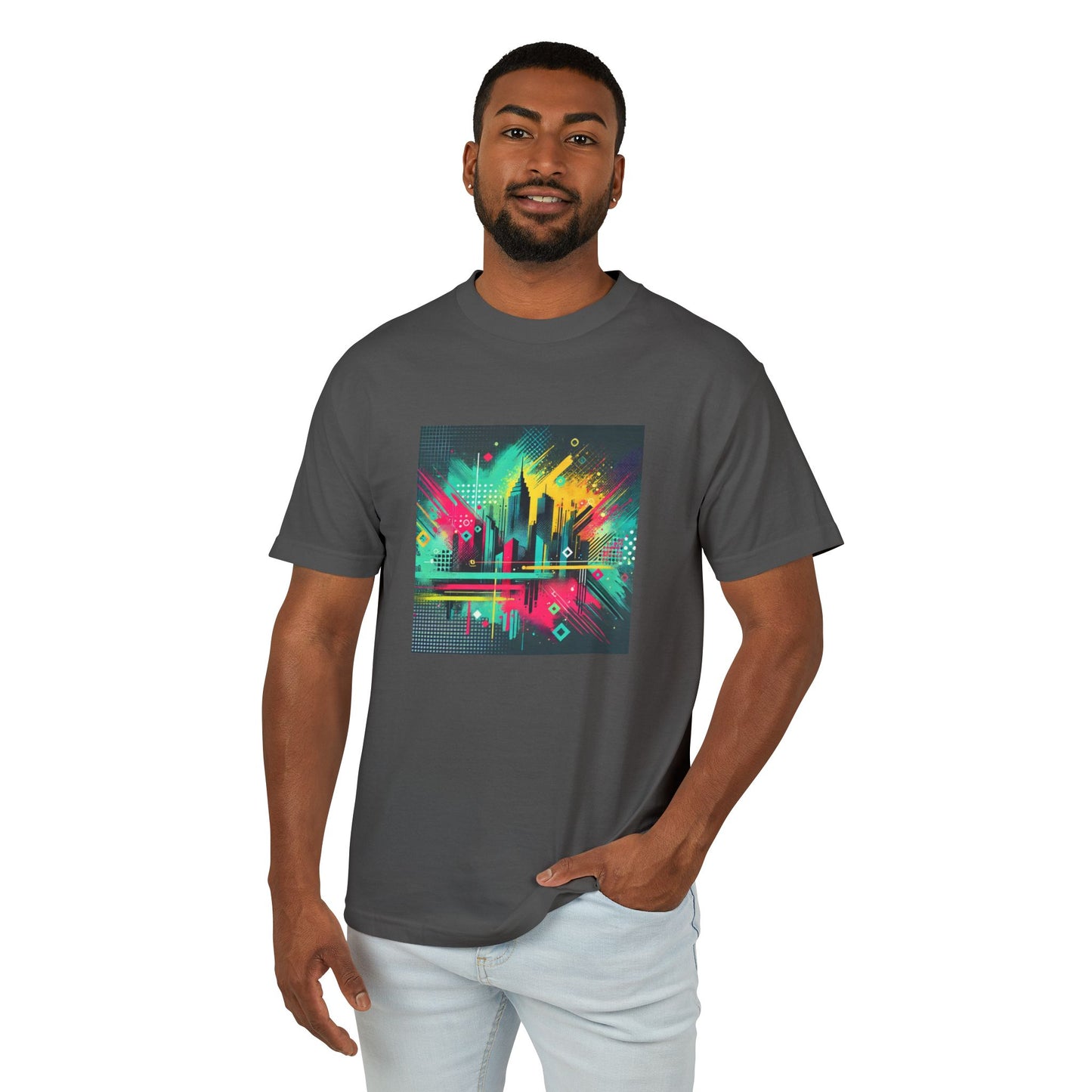 Unisex Garment-Dyed Heavyweight Cotton Tee