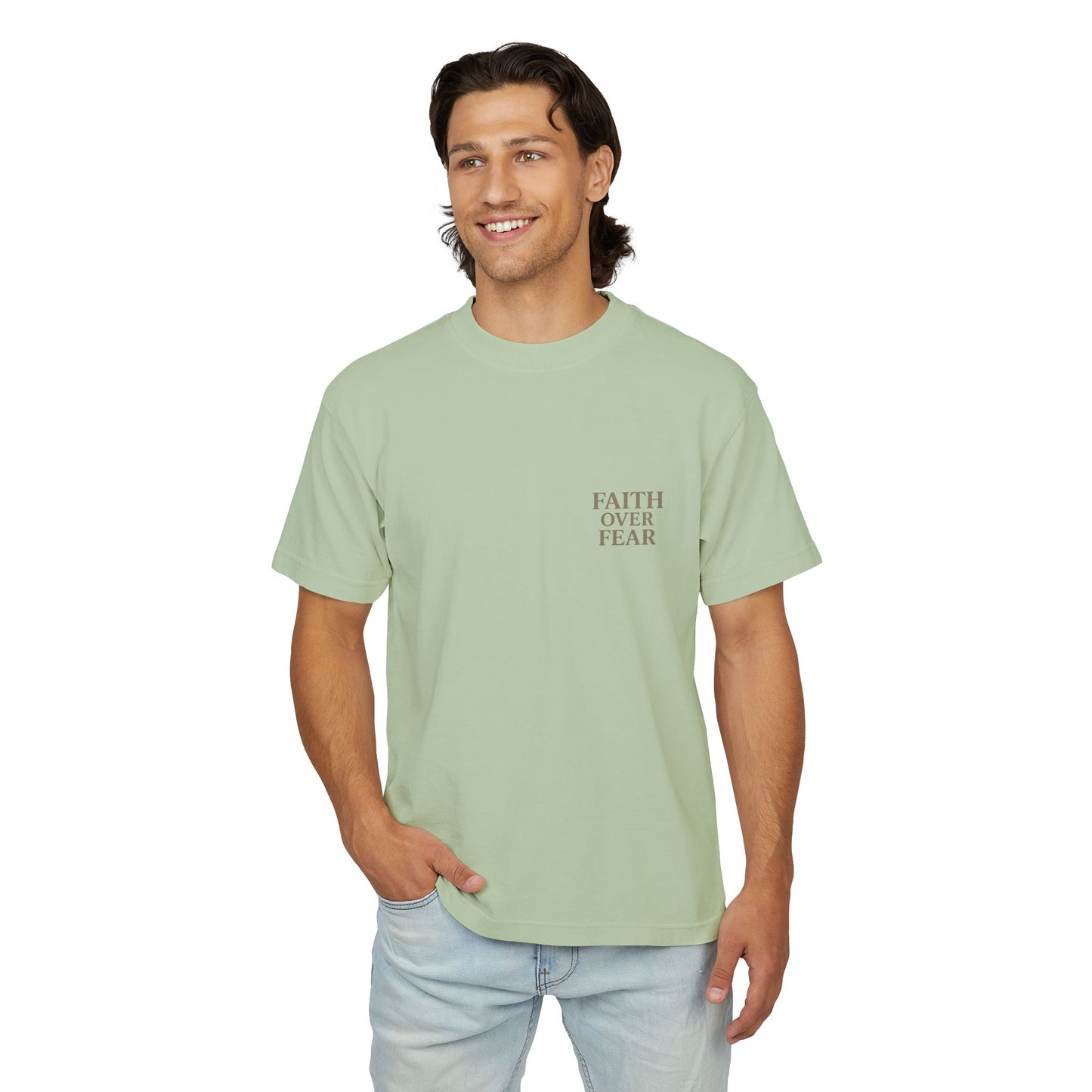 Faith Over Fear Unisex Urban Heavy Tee