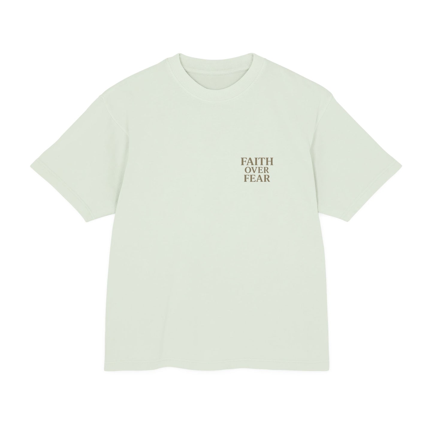 Faith Over Fear Unisex Urban Heavy Tee