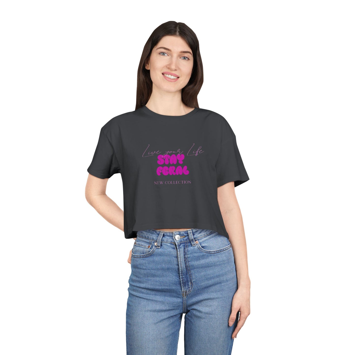 Women's Crop Tee – Stylisch, Bequem & Perfekt für den Sommer