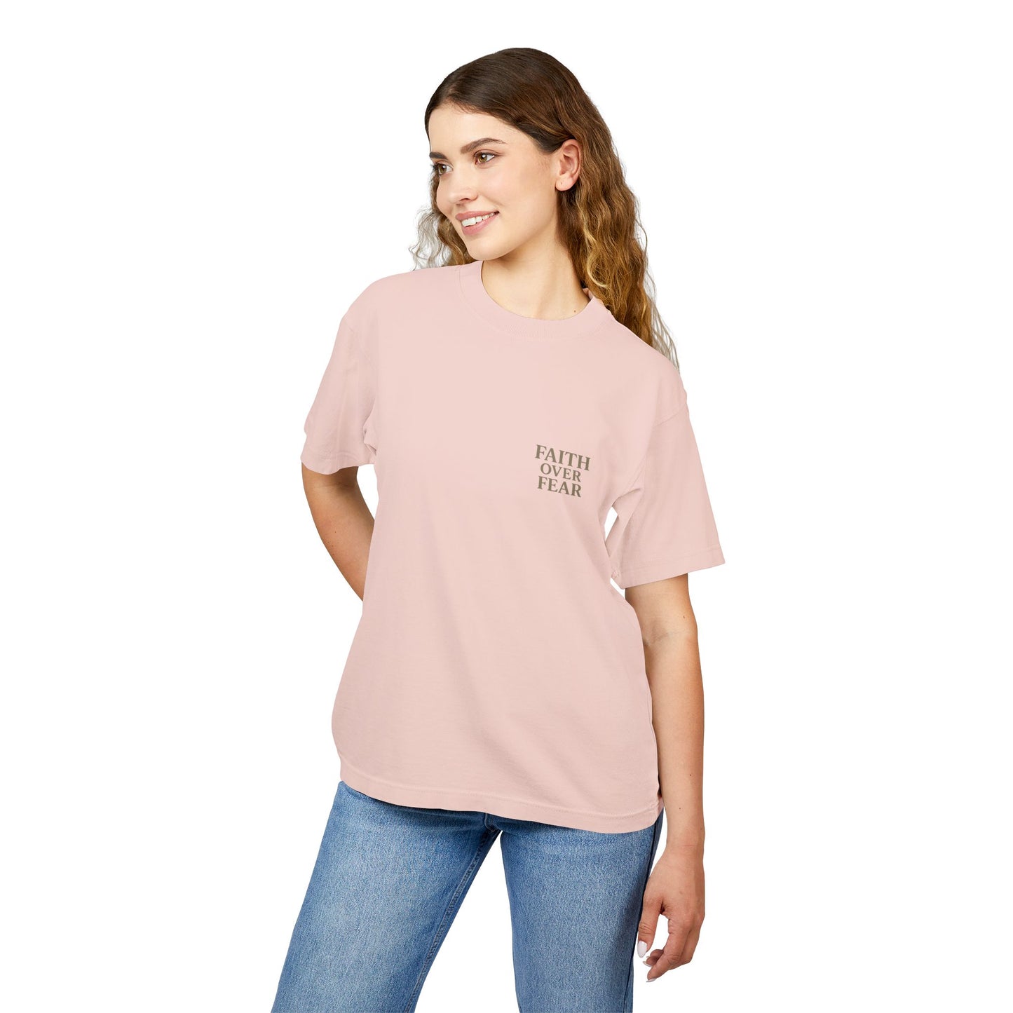 Faith Over Fear Unisex Urban Heavy Tee