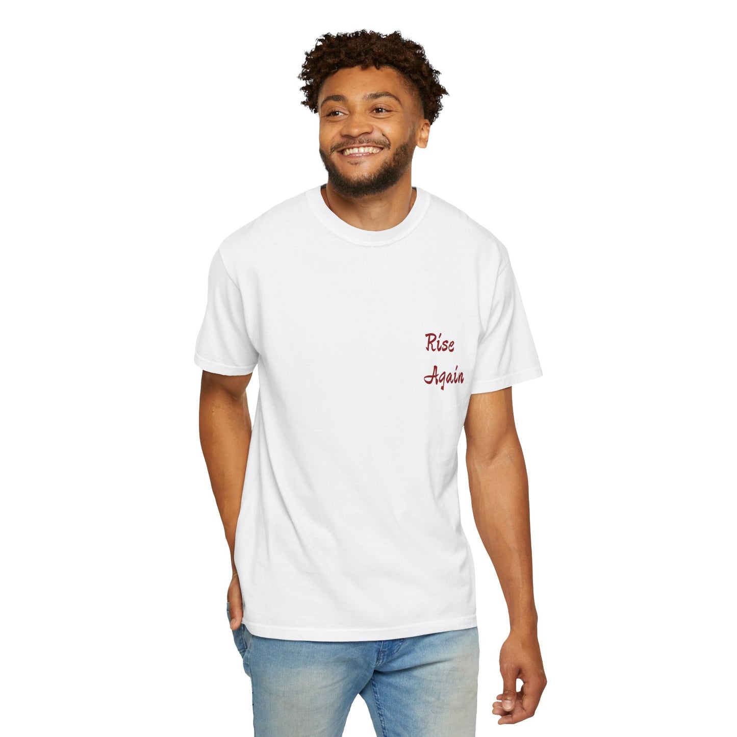 Inspirational Unisex T-Shirt - 'Rise Again' Design - Perfect for Motivational Gifts
