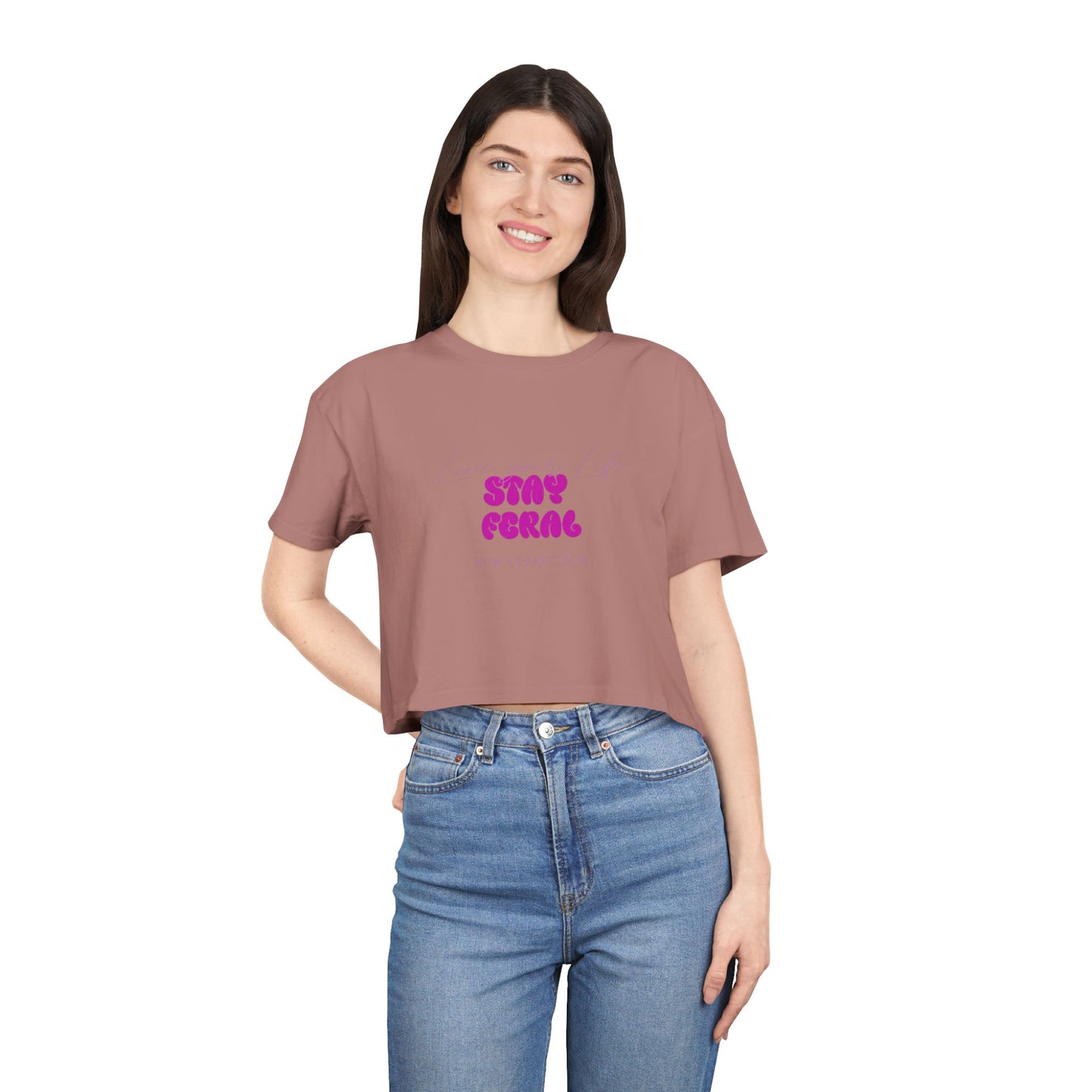 Women's Crop Tee – Stylisch, Bequem & Perfekt für den Sommer