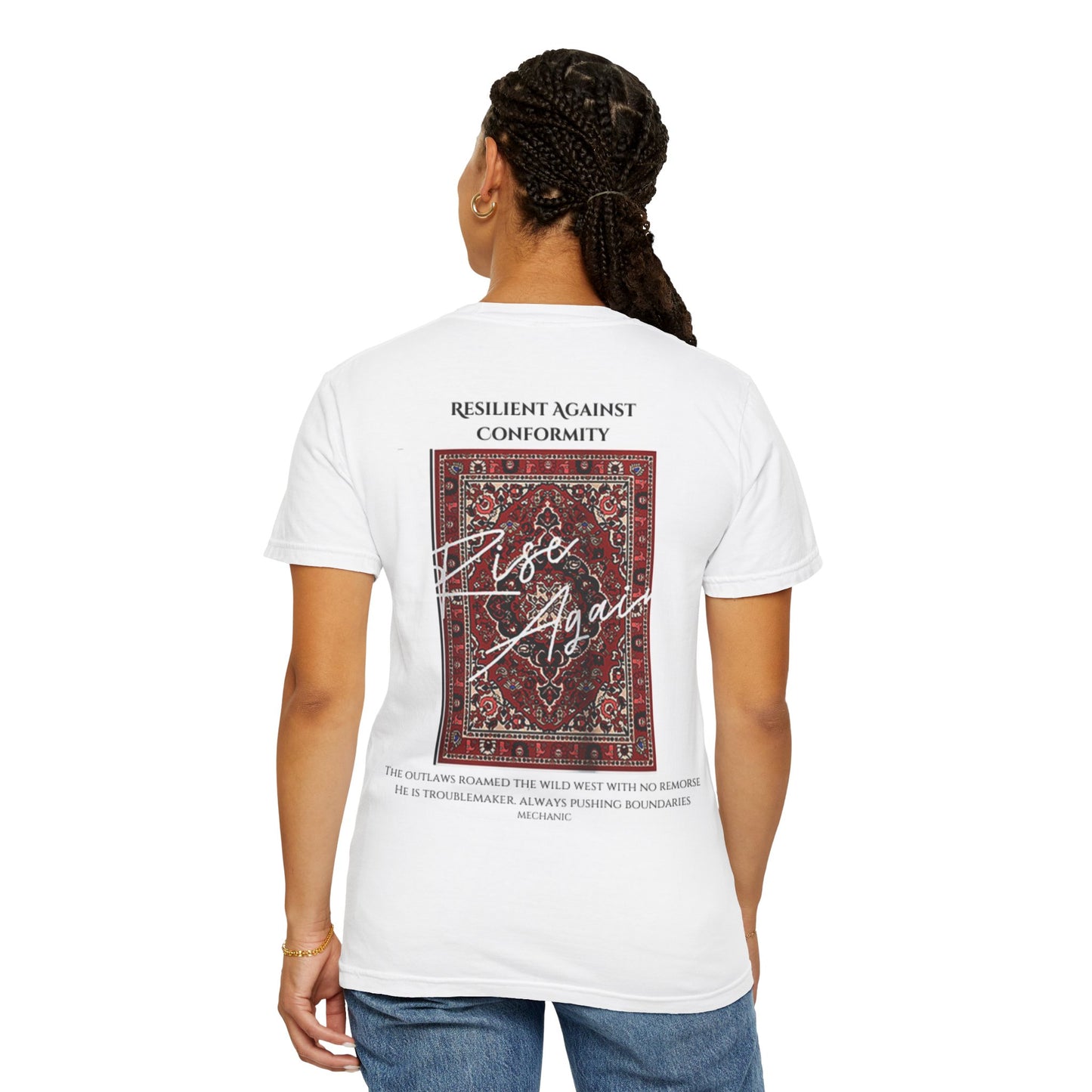 Inspirational Unisex T-Shirt - 'Rise Again' Design - Perfect for Motivational Gifts