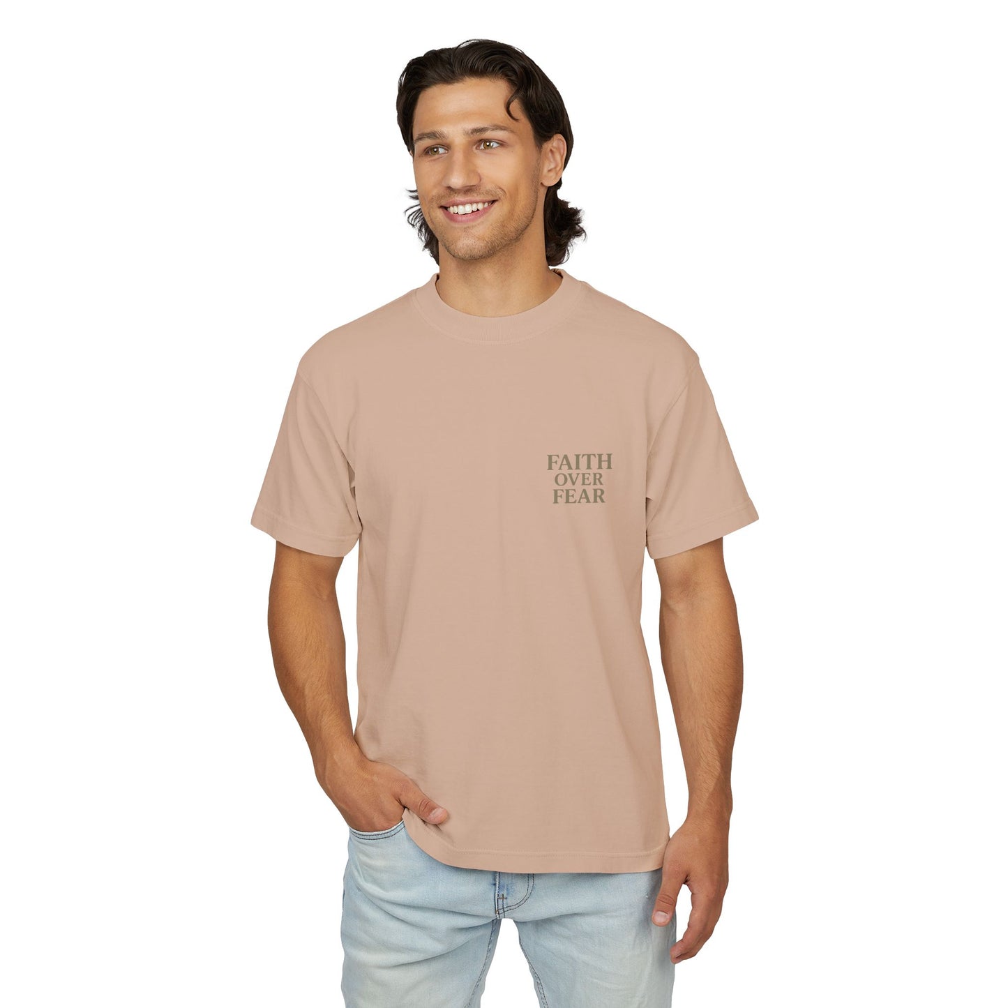 Faith Over Fear Unisex Urban Heavy Tee