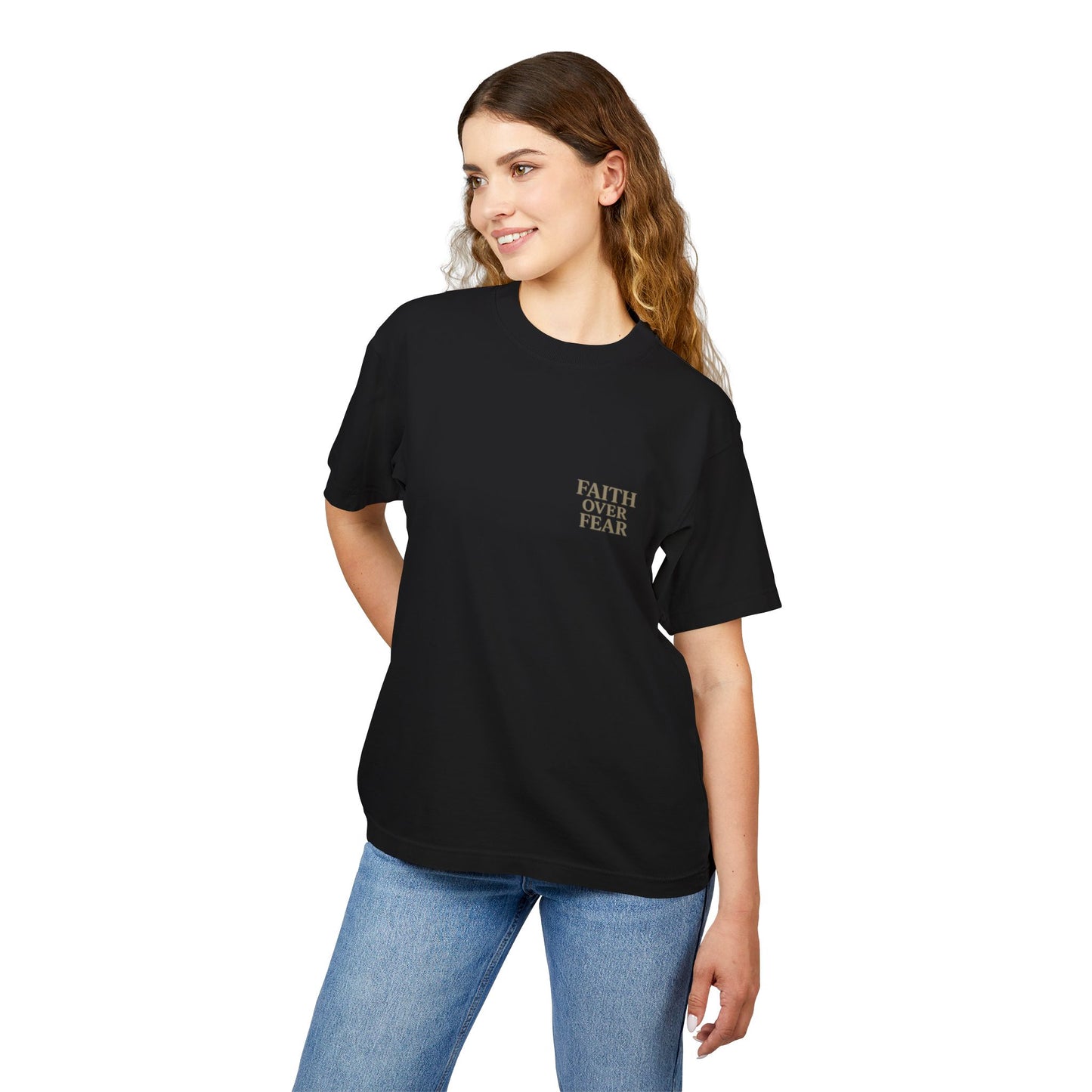 Faith Over Fear Unisex Urban Heavy Tee