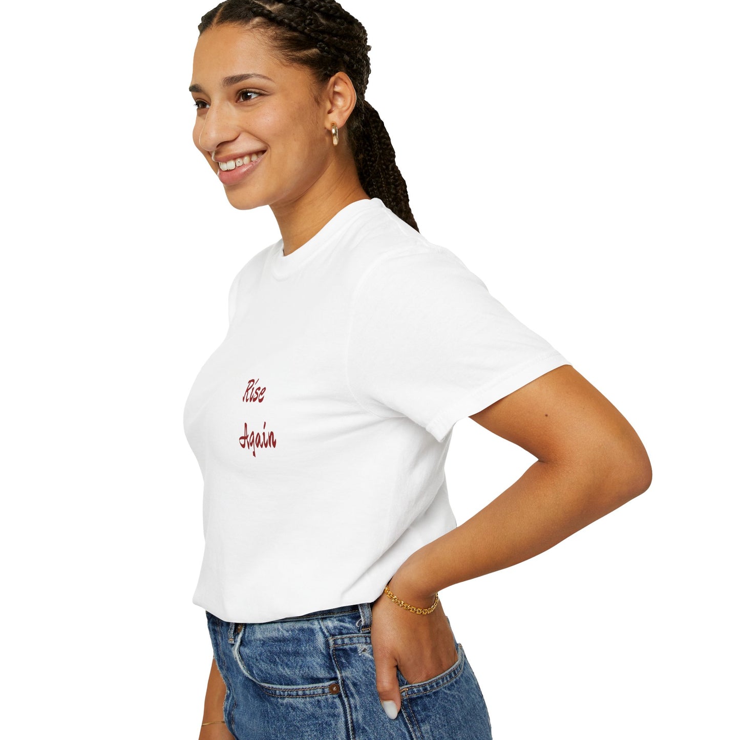 Inspirational Unisex T-Shirt - 'Rise Again' Design - Perfect for Motivational Gifts