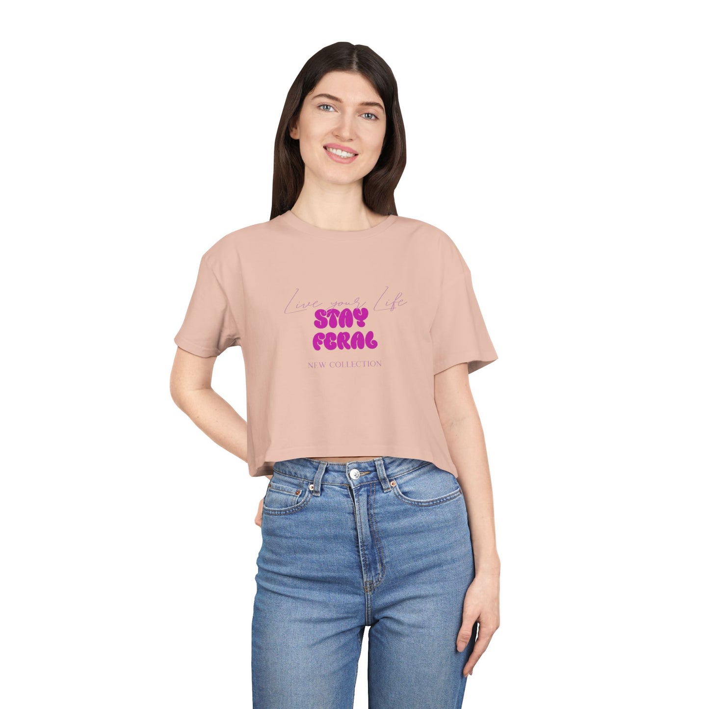 Women's Crop Tee – Stylisch, Bequem & Perfekt für den Sommer