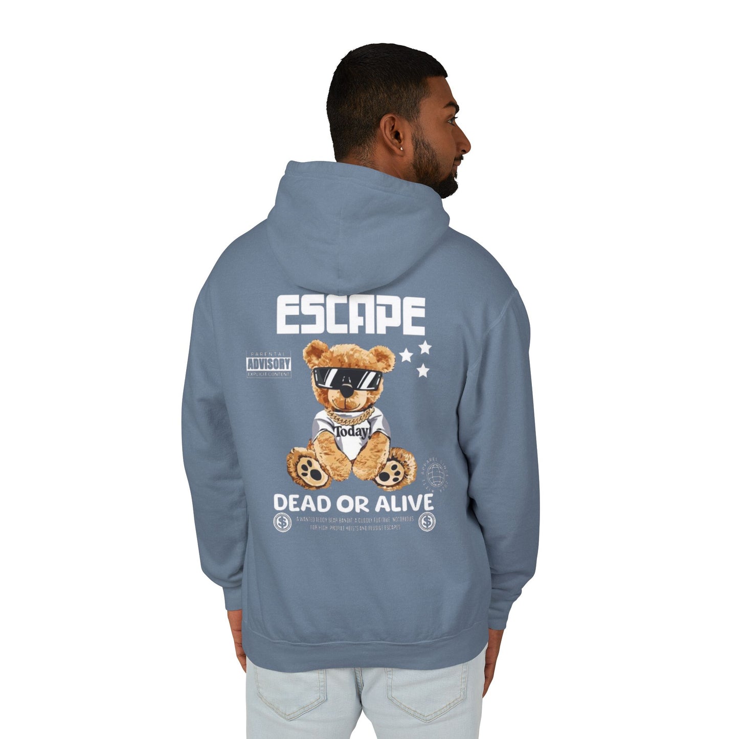 Unisex Lightweight Hooded Sweatshirt