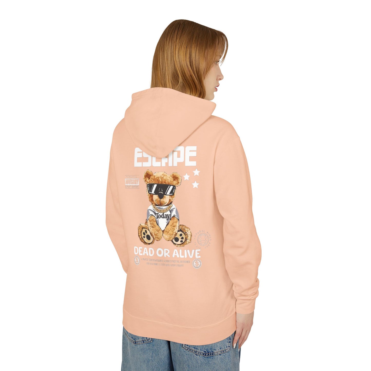 Unisex Lightweight Hooded Sweatshirt