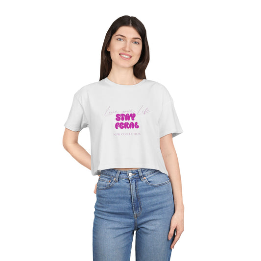 Women's Crop Tee – Stylisch, Bequem & Perfekt für den Sommer